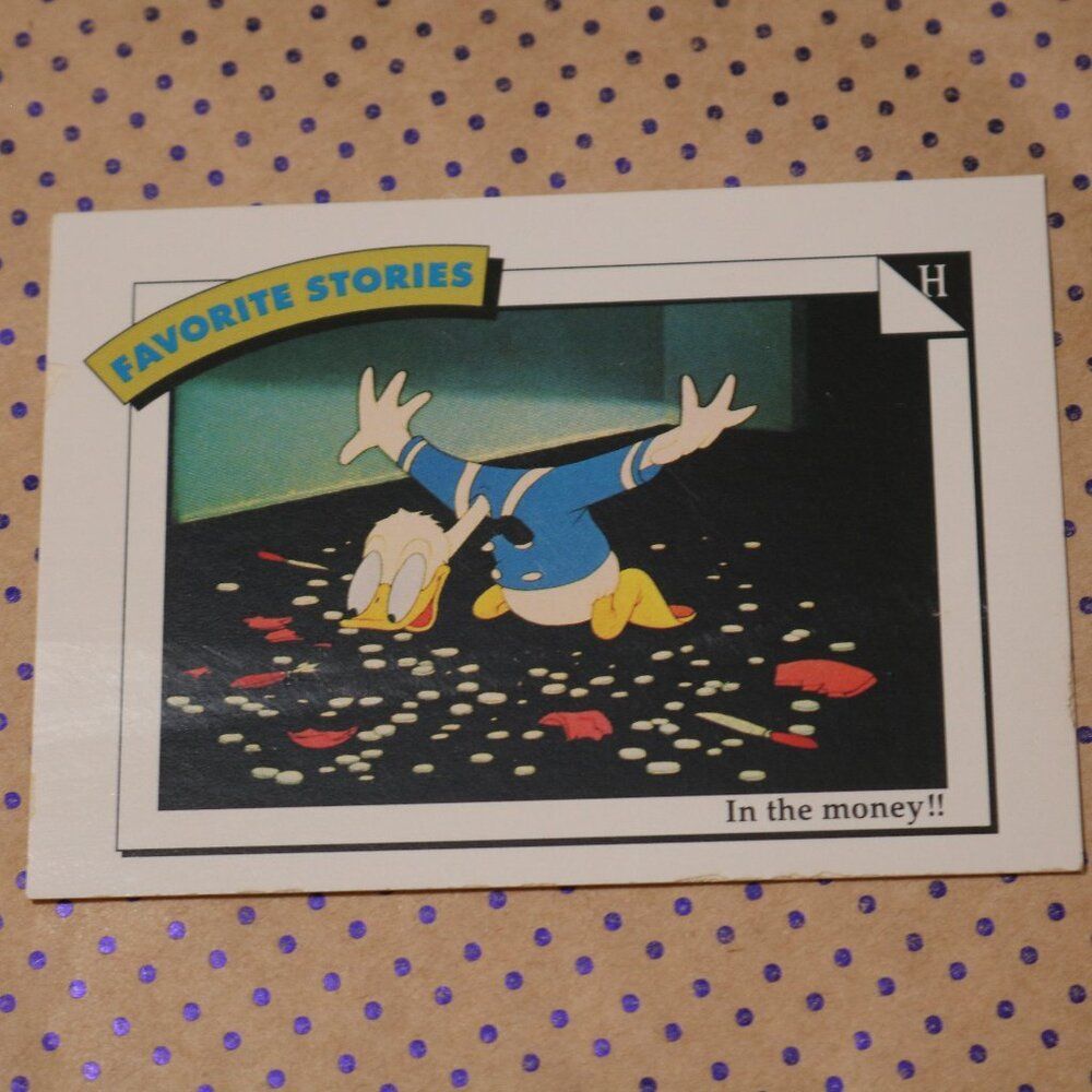 Donald’s Crime H83 Disney Card